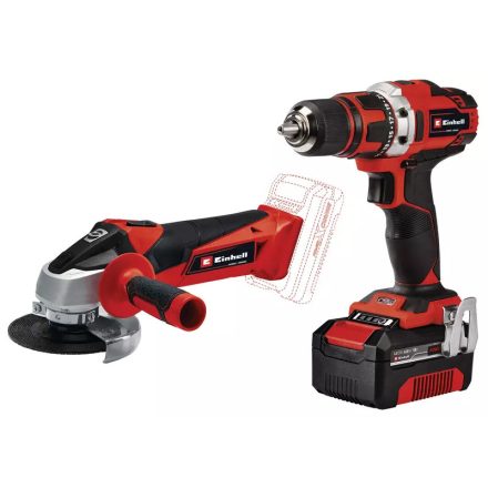 Einhell TE-TK 18/2 Li Kit (CD+AG) Gépszett (szerszám) (4257240)