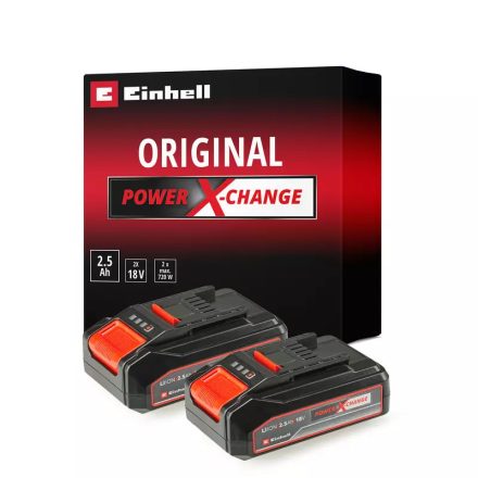 Einhell 2x 18V 2,5Ah PXC-Twinpack Akku (4511518)