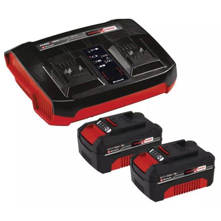 Einhell 2x 4,0Ah & Twincharger Kit 1 PXC induló készlet (4512112)