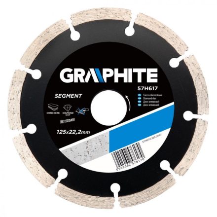 Graphite-57H617-Gyemant-Vagokorong-125Mm-Szegmenses