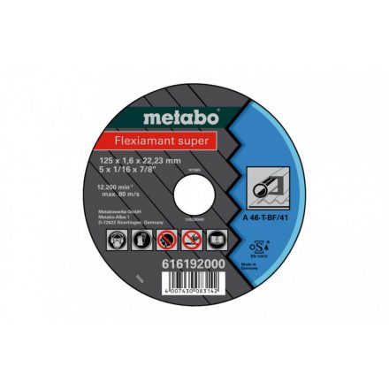 Metabo-Flexiarapid-Super-125X16X2223-Acel-Tf-41-616192000