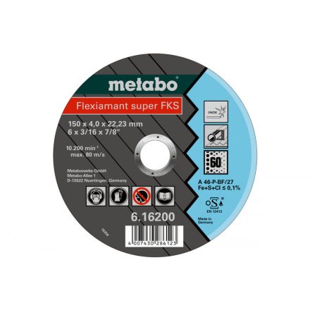 Metabo-Flexiamant-Super-Fks-60-150X40X2223-Inox-Sf-27-616200000