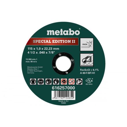 Metabo-Special-Edition-Ii-115-X-10-X-2223-Inox-Tf-41-616257000