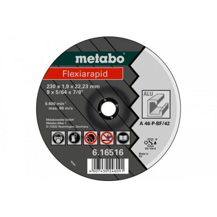 Metabo-Flexiarapid-125-X-10-X-2223-Mm-Aluminium-Tf-41-616513000