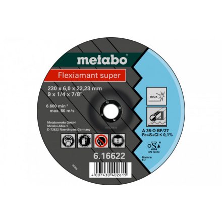 Metabo-Flexiamant-Super-150X60X2223-Inox-Sf-27-616604000