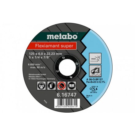 Metabo-Flexiamant-Super-125X60X2223-Inox-Sf-27-616747000