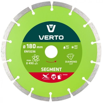 Verto-61H3S8-Gyemant-Vagokorong-180Mm-Szegmentalt