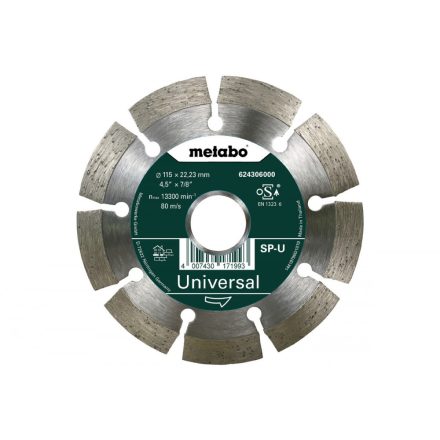 Metabo-Gyemant-Darabolotarcsa-Sp-U-115X2223-Mm-624306000