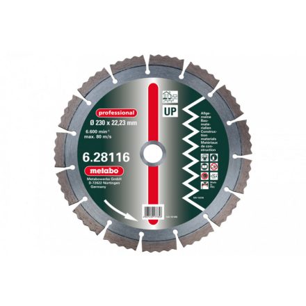 Metabo-Gyemant-Vagotarcsa-115X215X2223Mm-Professional-Up-Univerzalis-628111000