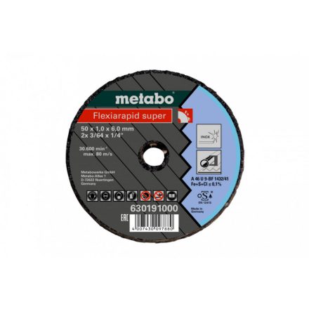 Metabo-Flexiarapid-Super-50X10X60-Inox-630191000