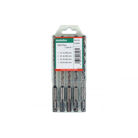 Metabo-Sds-Plus-Pro-4-Furokeszlet-5-Reszes-630581000