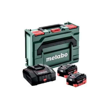 Metabo Alapkészlet: 2db LiHD 10Ah + ASC 290 + MetaboX (685304000)