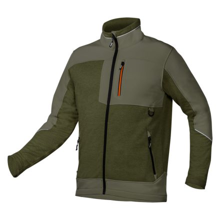 NEO Tools 81-517-M OUTDOOR softshell dzseki, zöld, M méret