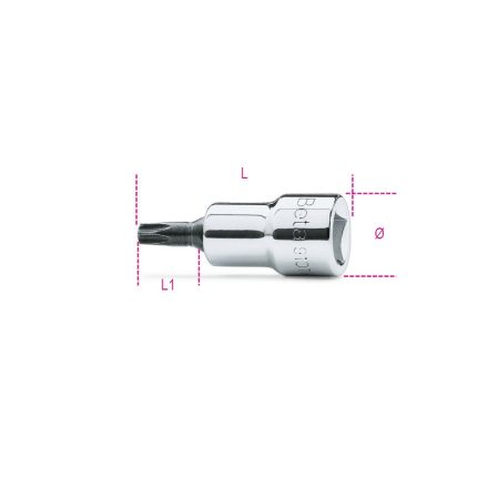 Beta-009100524-910Tx-40-3-8-Os-Torx-Imbusz-Dugokulcs-Kromozott-Fekete-Hegy