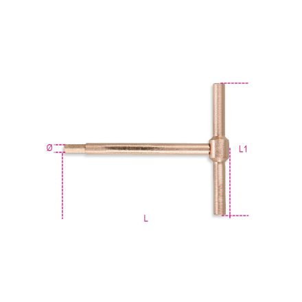 Beta-009510904-Beta-951Ba-4-T-Szaru-Imbuszkulcs-Szikramentes-4-Mm